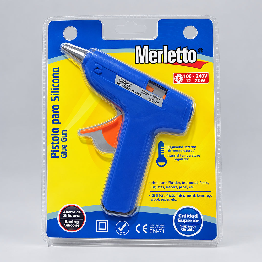 Pistola de silicon delgada